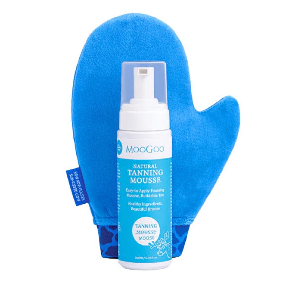 Image of MooGoo Tanning Mousse and Mitt Bundle