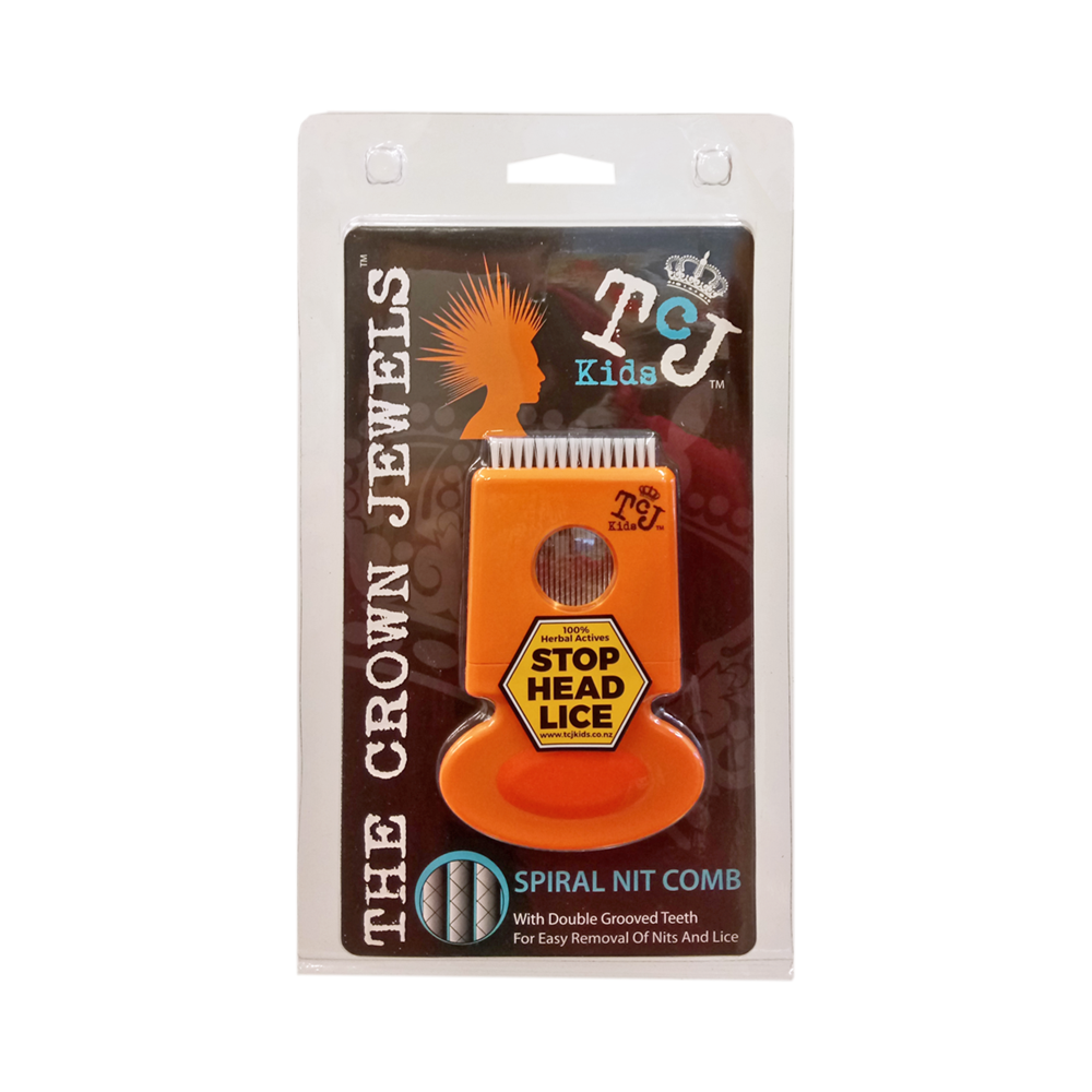 Neem Head-Lice Spiral Tooth Nit Comb - Health 2000