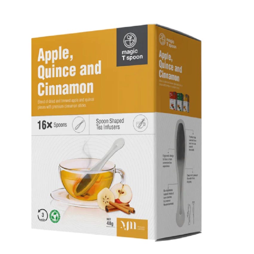 Infuser Spoon - Apple, Quince and Cinnamon - Health 2000