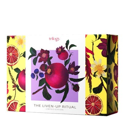Trilogy Liven‑Up Ritual Gift Set box – energising cleanser, toner & moisturiser