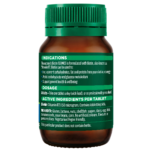 Biotin 150mcg - Health 2000