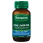 Thompson's Cod Liver Oil bottle – omega-3 and vitamin A & D support - 100 Capsules
