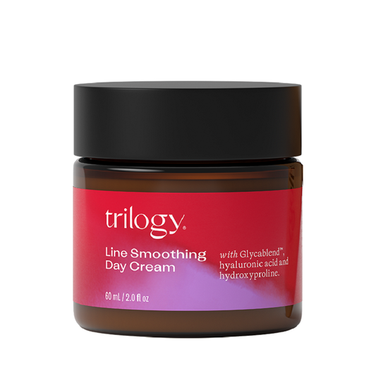 Trilogy Line Smoothing Day Cream - Natural Anti-Wrinkle Skincare  Jar