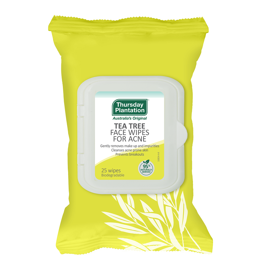 Tea Tree Face Wipes for Acne - Health 2000