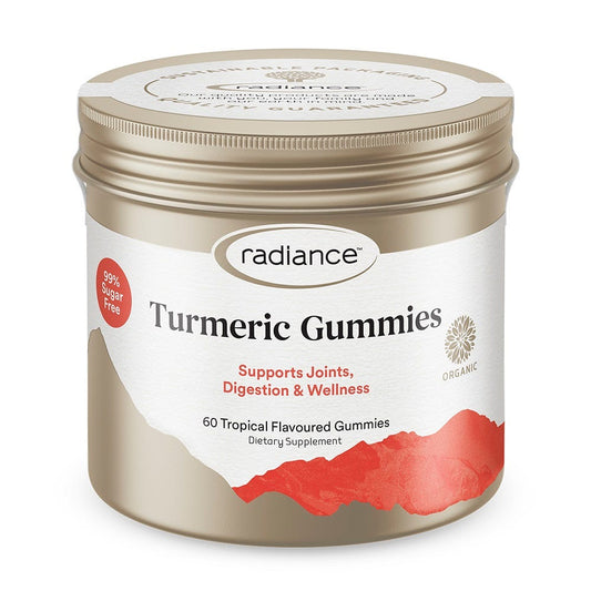 Radiance Turmeric Gummies – natural turmeric supplement for joint and inflammation support - 60 Gummies