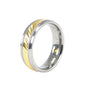Twist Band Titanium and Gold