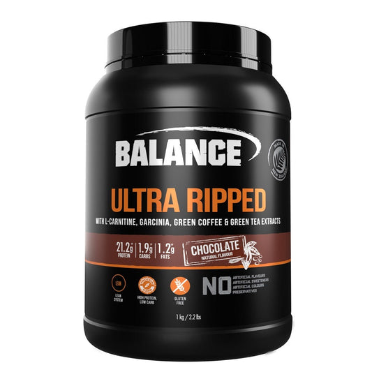Balance Ultra Ripped - Chocolate Flavor Fat Burner Tub
