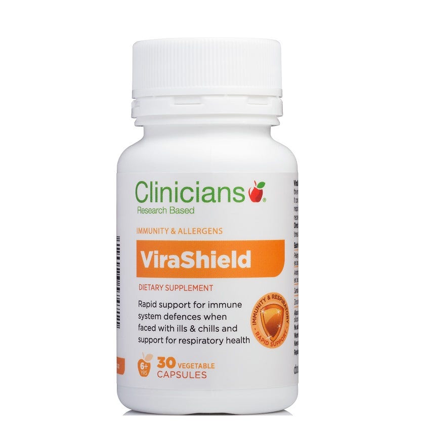 Clinicians ViraShield Natural Health Supplement Image