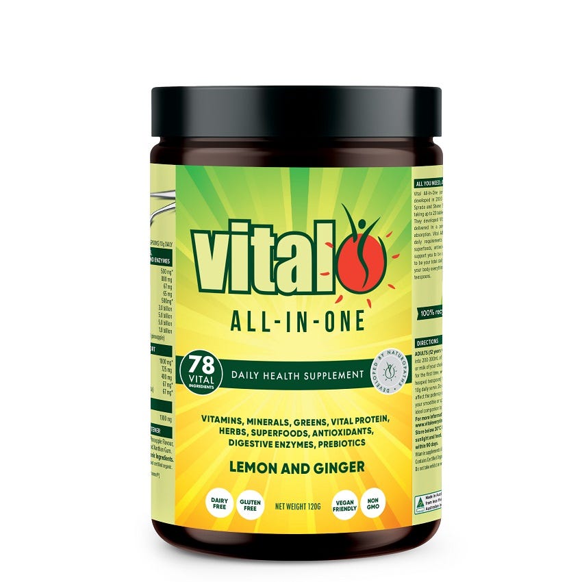 All-In-One Lemon and Ginger - Health 2000