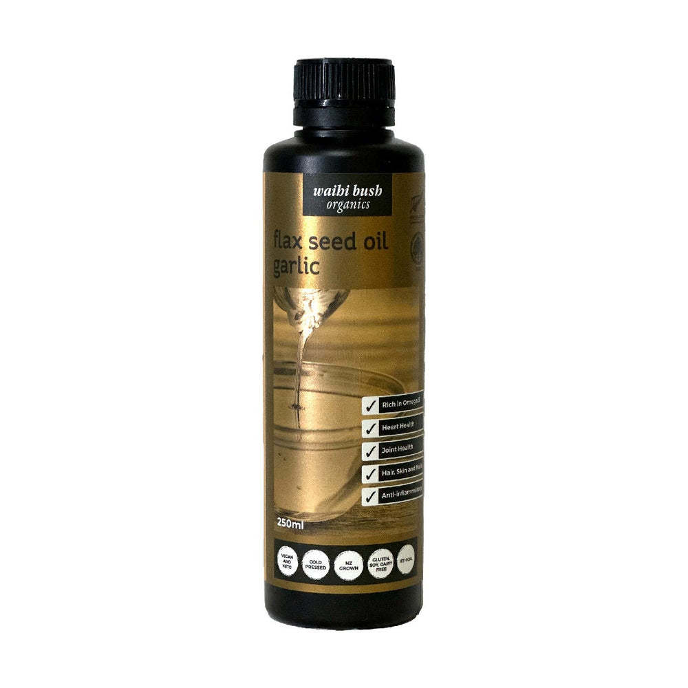 Flax Seed Oil Garlic - Health 2000