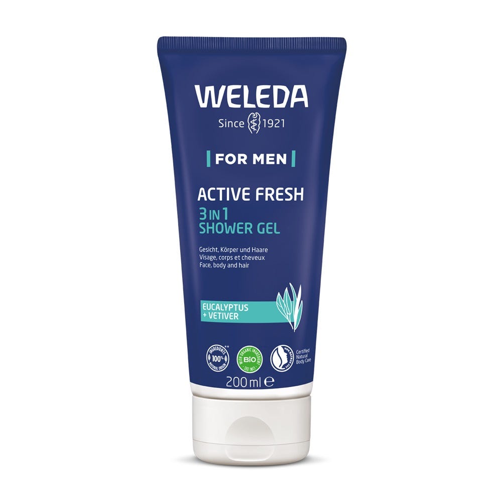 Men Active Fresh 3in1 Shower Gel - Health 2000
