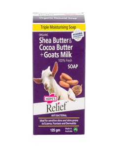 Shea Butter & Cocoa Butter + Goats Milk Soap - Health 2000