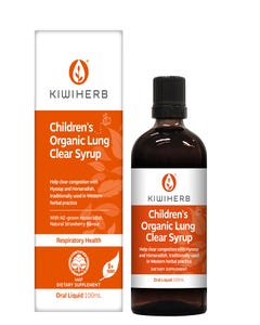 Children's Organic Lung Clear Syrup - Health 2000