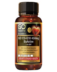 GO Co-Q10 450mg BioActive 1-A-Day - Health 2000