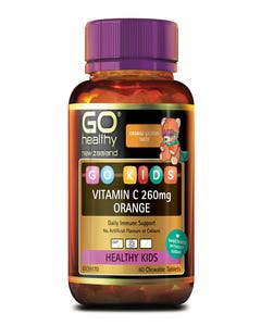 GO Kids Vitamin C 260mg Orange - Health 2000