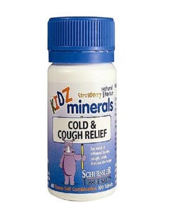 Kidz Minerals - Cough & Cold Relief - Health 2000