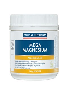Mega Magnesium Powder - Citrus - Health 2000
