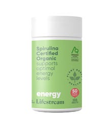 Spirulina Certified Organic Tablets - Health 2000