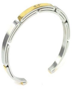 Two Tone Sports Cuff SS M - Health 2000