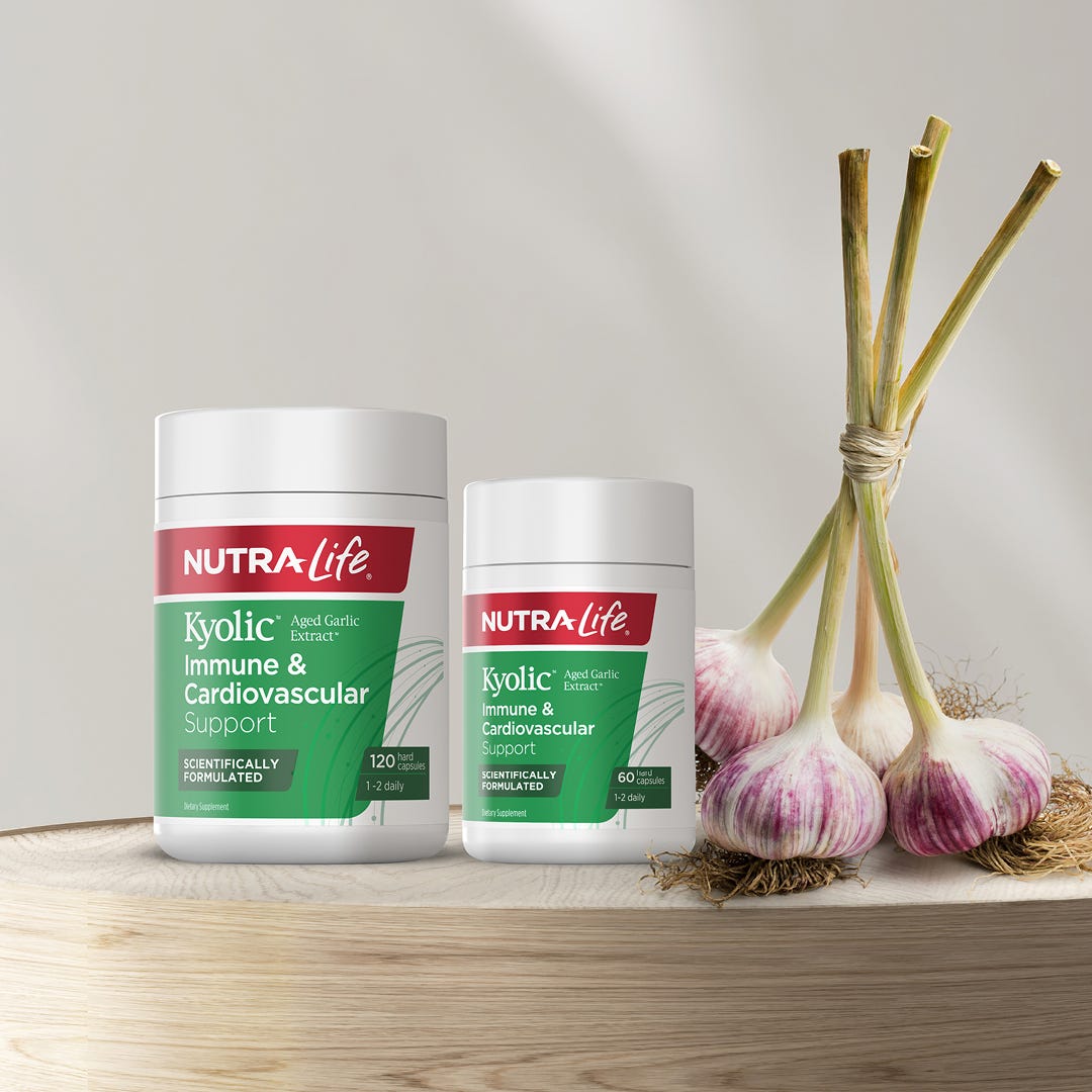 Kyolic™ Aged Garlic Extract™ – Garlic, But Better!