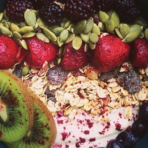 Balance breakfast bowl