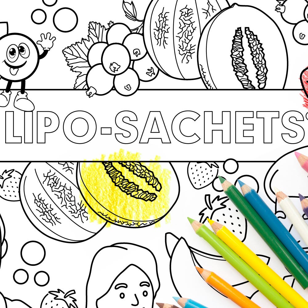 Lipo-sachets kids colouring competition!